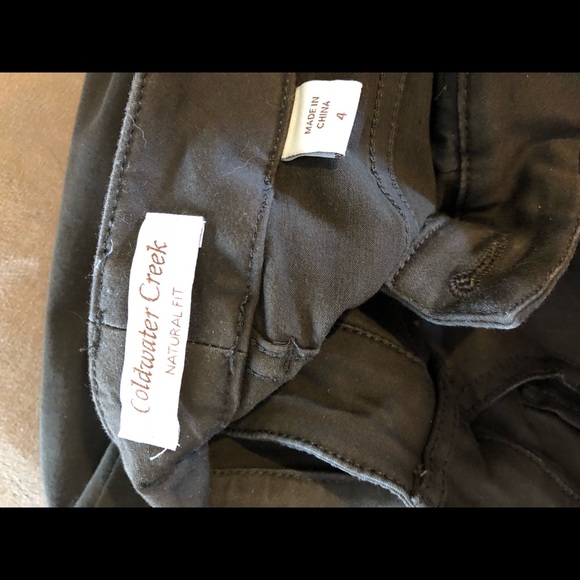 Like new brown Coldwater Creek ankle pants - Picture 3 of 3